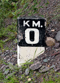 km